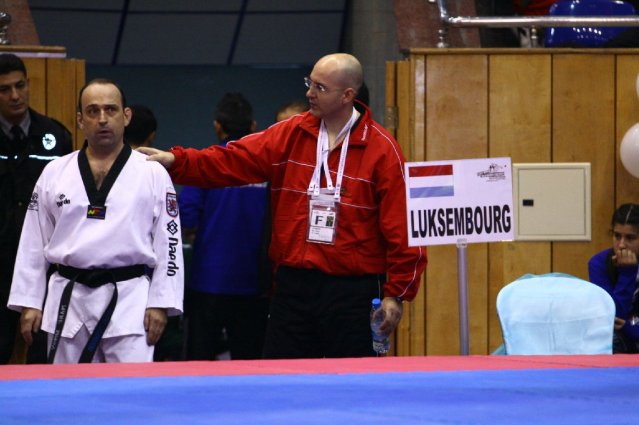 Marc Simon et son Coach Christopher Vella